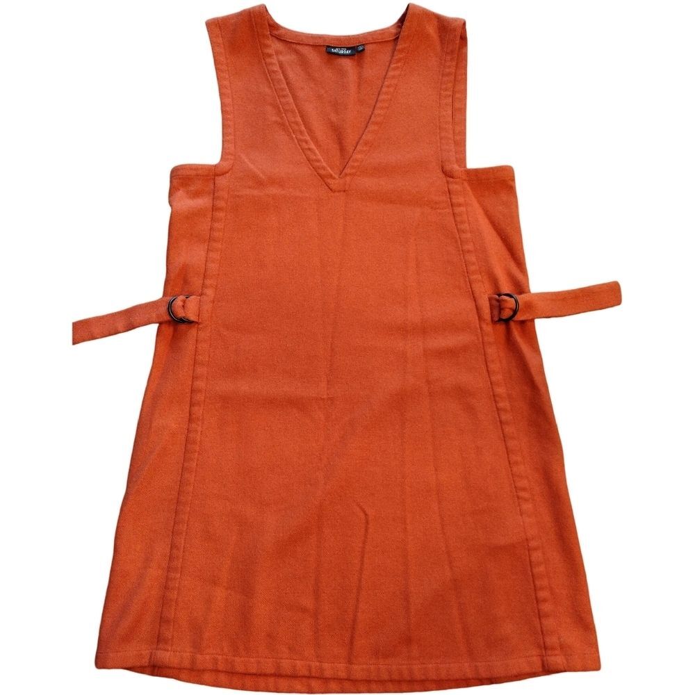 Kate Spade Saturday Wool Blend Sleeveless Dress, Small, Burnt Orange, Ad…
